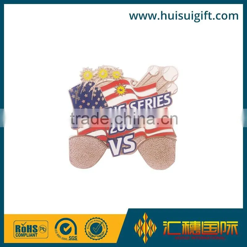 wholesale promotional fashionable tin button badge with pin