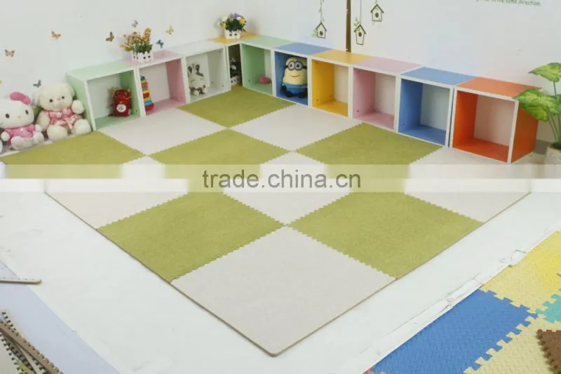 EVA polyester surface household foam mat