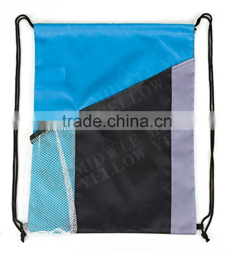 2016 xiamen cheap promotional drawstring bags large fabric drawstring gym bag