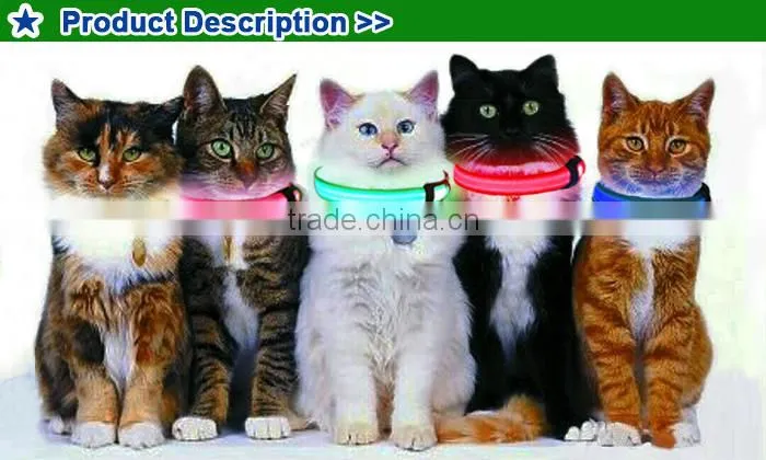 2016 Hot Sales Luminous Cat Leash As New Year Gift