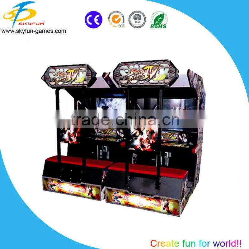 2players 42 inch 3D arcade games street Fighter IV for sale