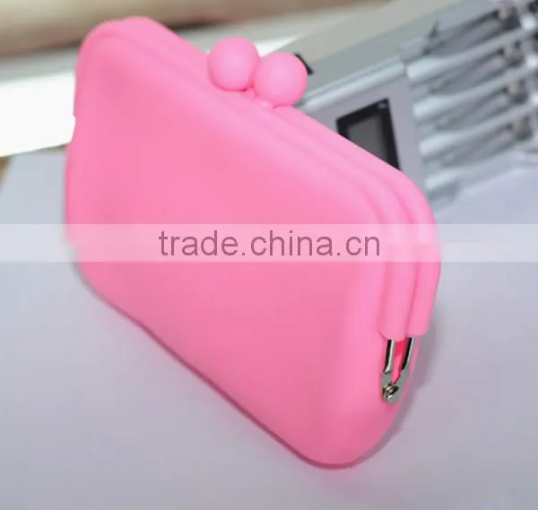 Promotion Gift Custom Logo Colorful Silicone Coin Purse Silicone Rubber Change Purse
