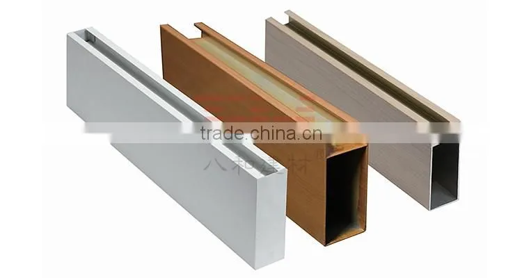 Construction materials profile ceiling decorative aluminum ceiling