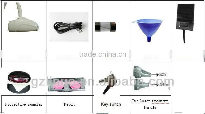 2016 Hot sale ND Yag Laser Tattoo Removal Beauty Machines
