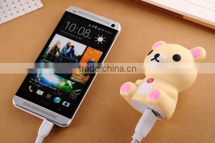 USB Power Bank Charger Cartoon Power Bank Batteries For Iphone