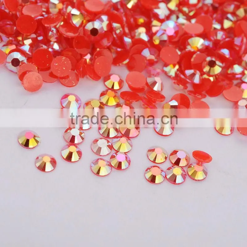 2014 point back crystal glass chatons rhinestone