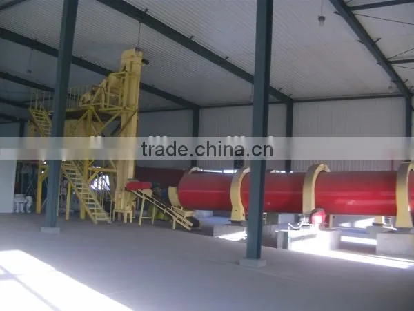 compound organic fertilizer production line4-6t/h