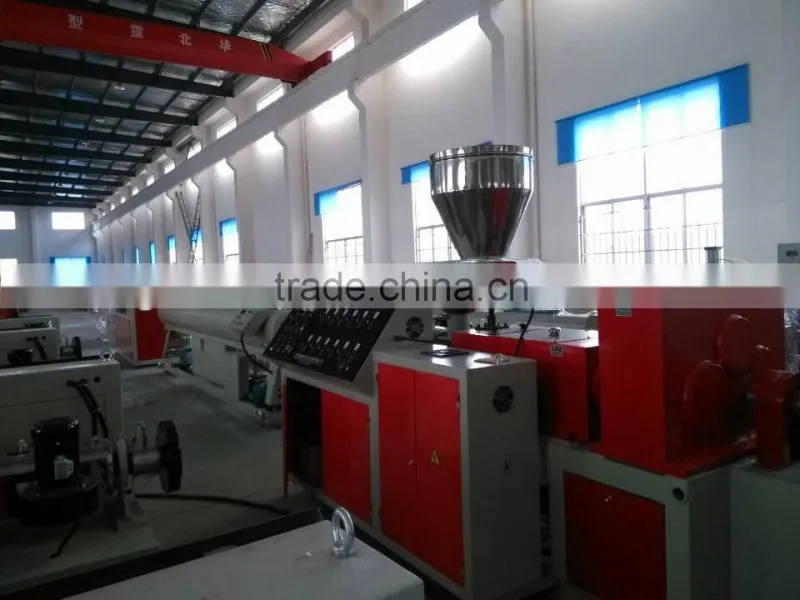 Plastic drainage/gas/water supply PVC pipe making machines
