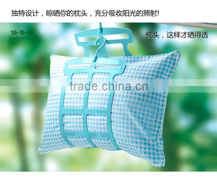 Pillow toy drying hanger