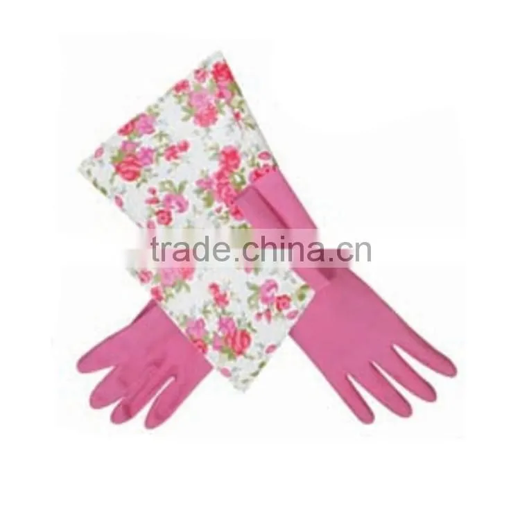 2016 hot sale latex gloves for kitchen