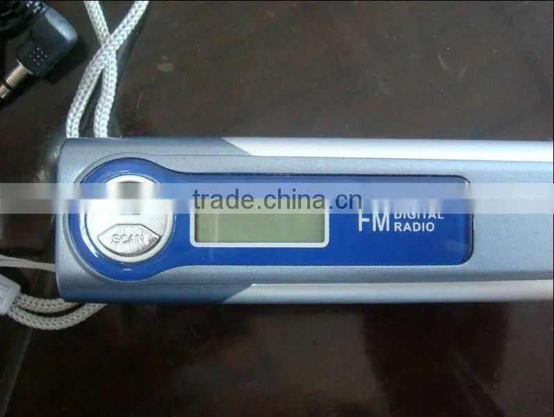 Hot sales FM auto scan digital display radio for promotion