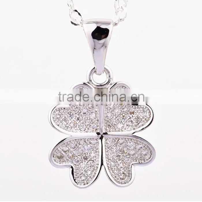 925 silver jewelry set pave setting zircon silver jewelry rhodium platted