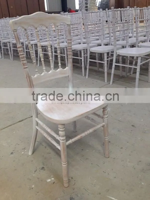 Wood Stacking Wedding Napoleon Chair