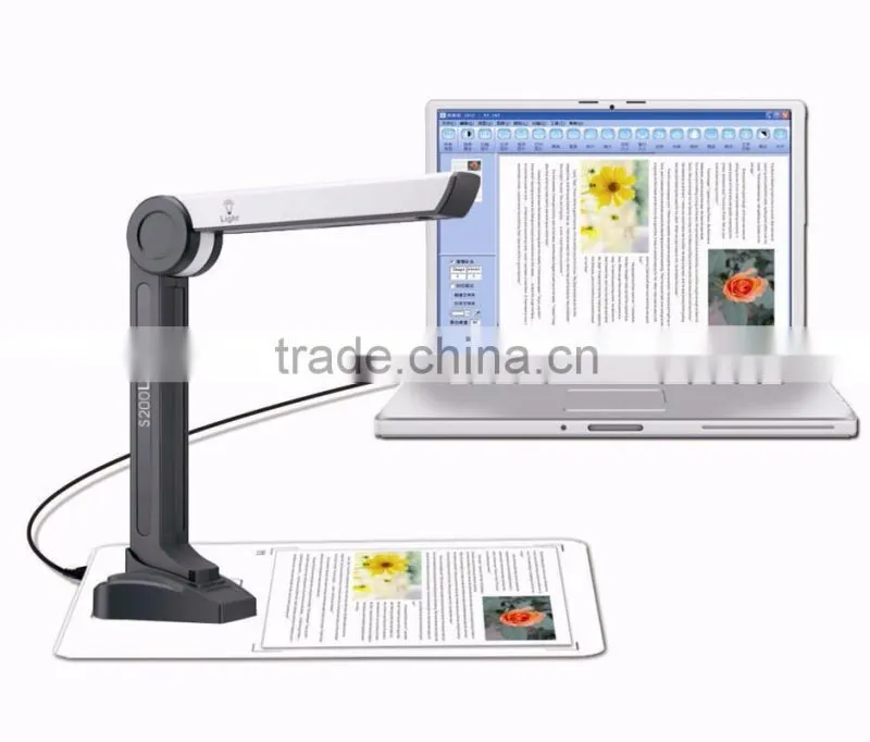 5.0MP USB Portable Document Scanner color Handyscan HD book Photo camera Video