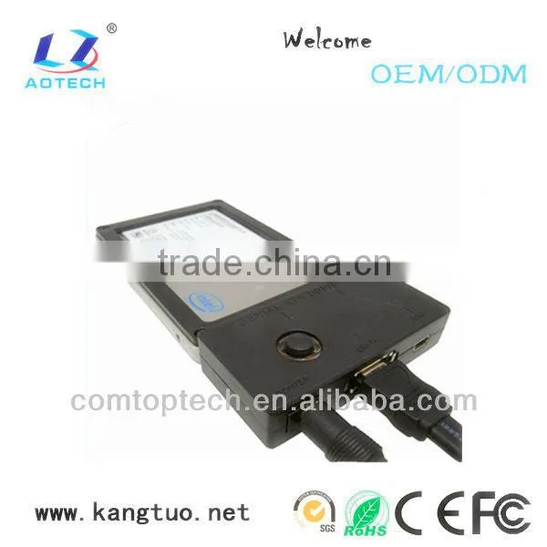 New product for 2.5''/3.5'' SATA to dual usb to sata adapter cable