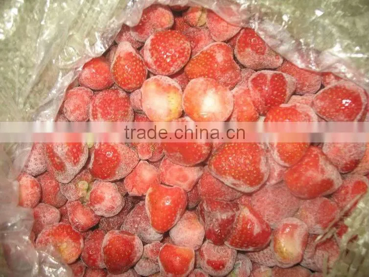 Different varieties IQF strawberry