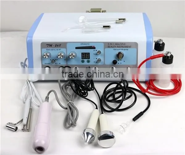 Galvanic Vacuum Spray High Frequency Ultrasonic Beautiful Instrument