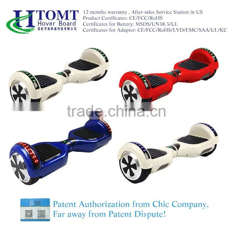 6.5inch free shipping mini hoverboard 10km/h new shape scooter two wheels self balancing wheels