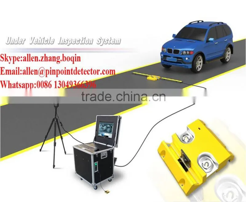 Pinpoint Factory under vehicle scanning system, under vehicle inspection system