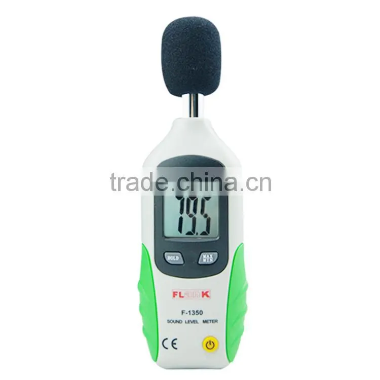 F-1350 Decibel Meter Digital LCD Display 40-130dB Sound Level Meter With Alarm