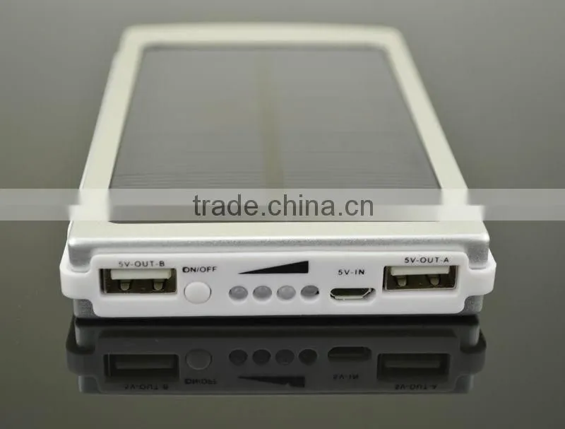 CE RHOS FCC 2014 new fashion solar power portable solar charger fast mobile charger 5000mah