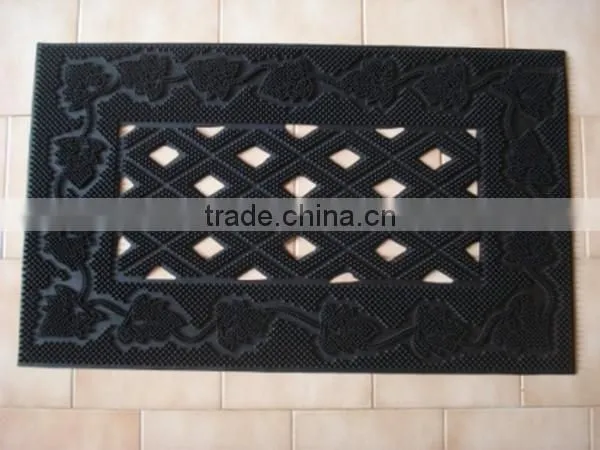 Custom eco-friendly rubber door mat