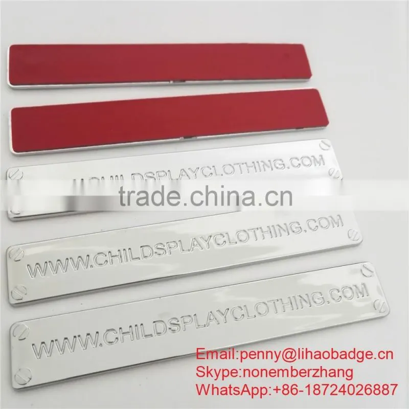 high quality chromed ABS car logo emblem, abs car sticker