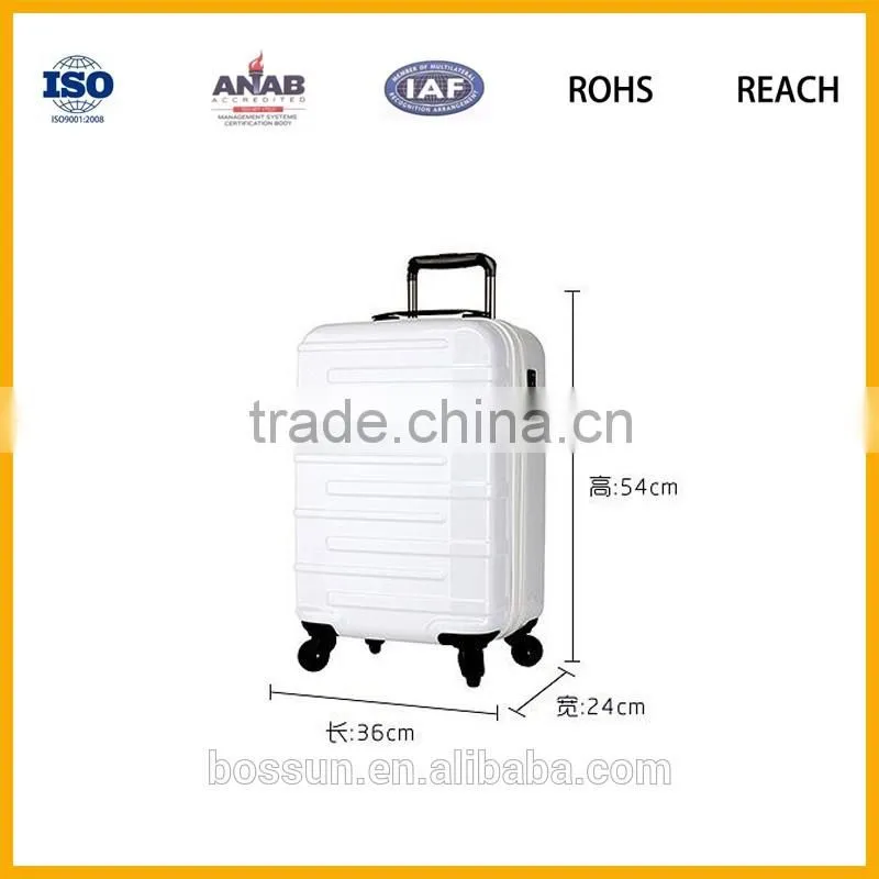 New Design Fashion Style Promotional ABS Travelling Trolley Luggage