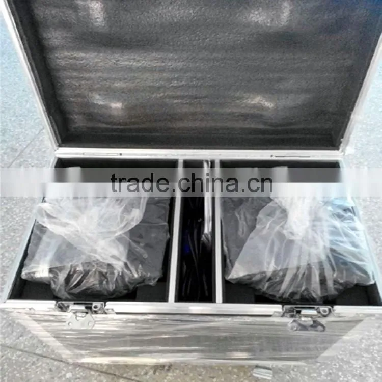 Professional Stage Effect Machine Hanson Pro Systems Static CO2 Jet LED 18pcs 3in1 RGB DMX512 CO2 Blaster