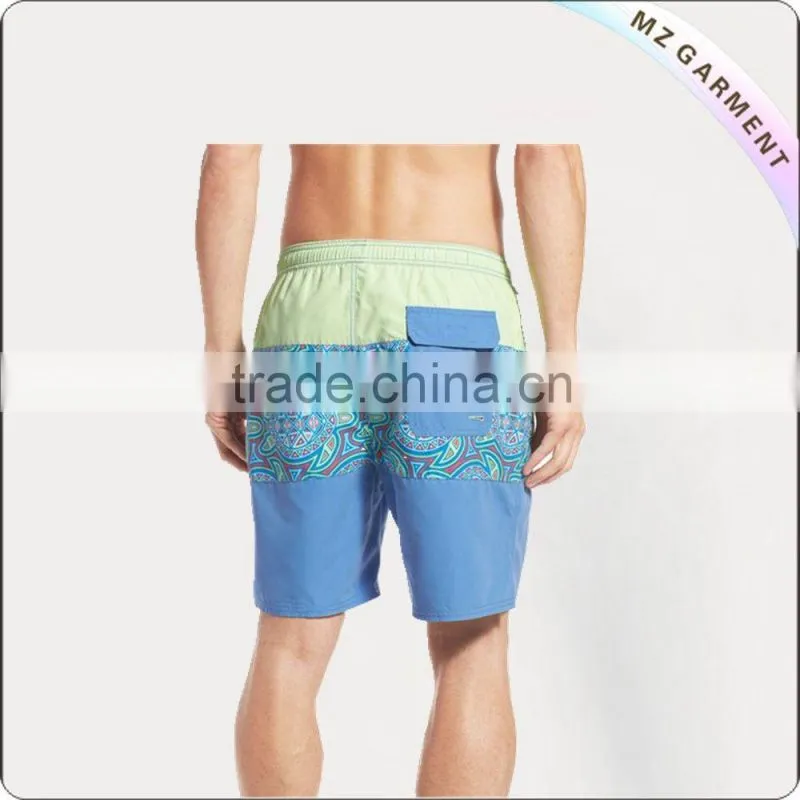 Pink Printed Men Boardshorts