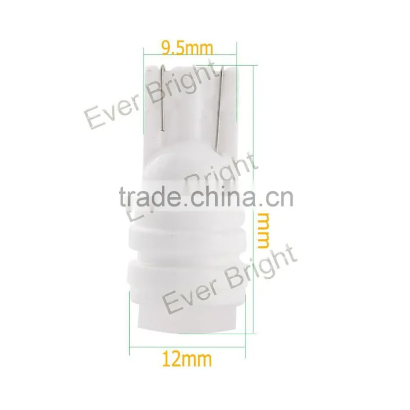 Everbright lighting auto led lights for cars 2smd 5630 T10 car led ceramic light