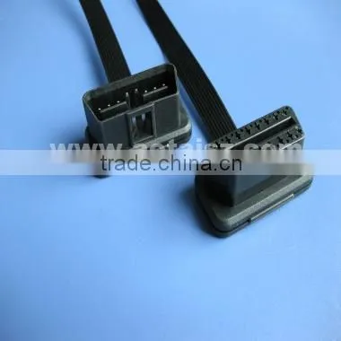 Low Profile 24V OBDII Extension Wire Male to Female