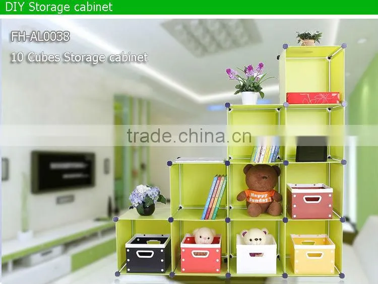 2016 diy easy storage Book Shelf Storage Bookcase with Doors
