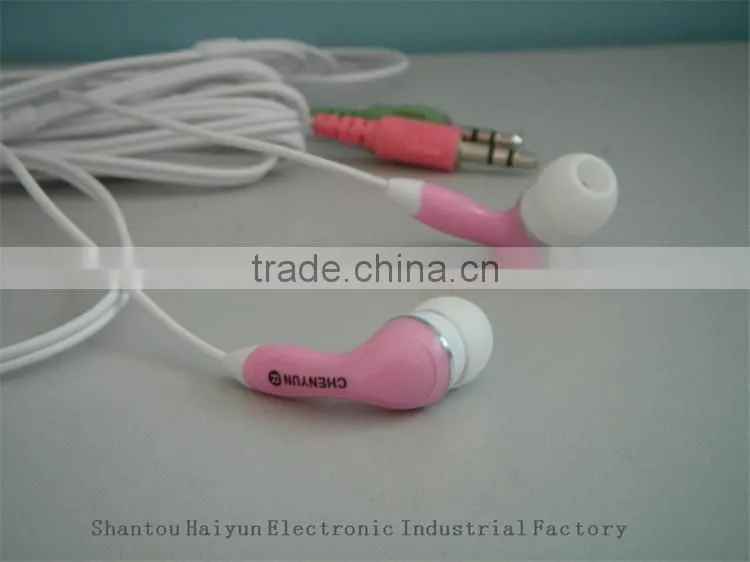 Stereo computer earphone