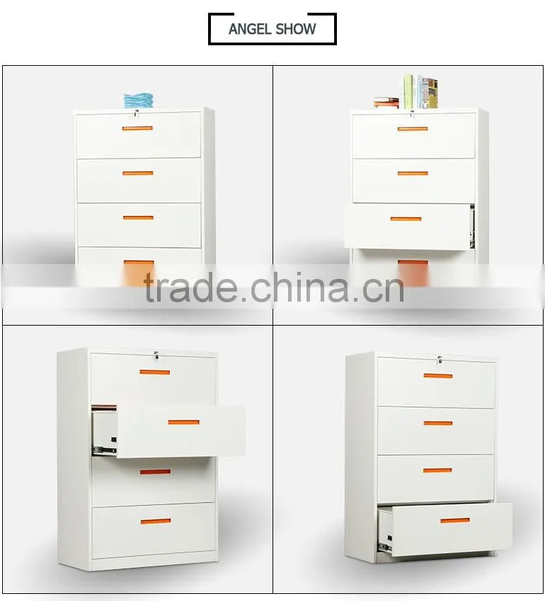 godrej almirah designs metal steel office furniture 4 drawer file cabinet