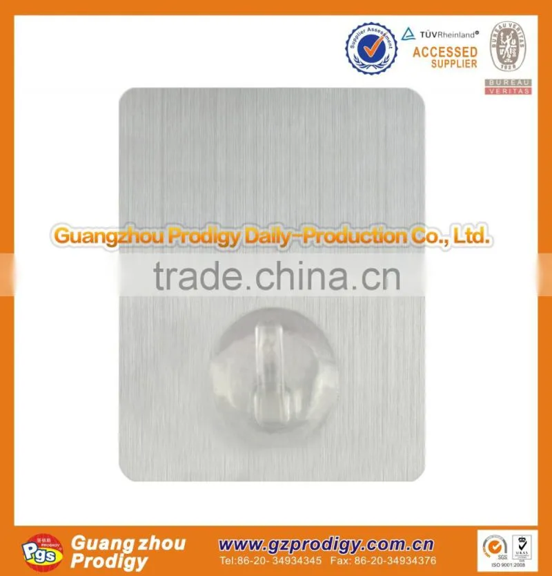 high quanity Magic adhesive removable hook/ pvc towel hook