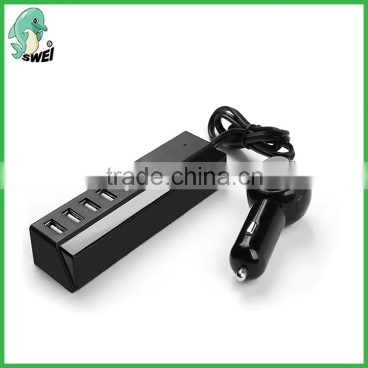 Universal 5V/13Amps USB Charging Hub Multi-Port Car Charger Adapter For Mobile Phones Tabets Music Player...