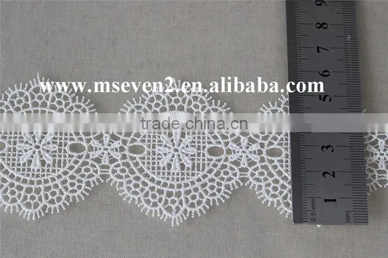 classical fashion polyester lace trim net embroidery lace trimdecorative lace trim