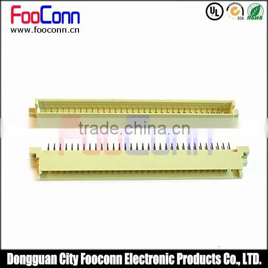High quality DIN41612 Connector Straight 2 rows 64-pin male
