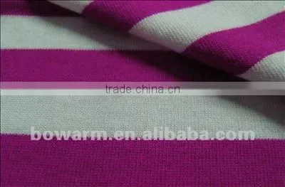 95% Rayon 5% Spandex yarn dyed Knitting fabric
