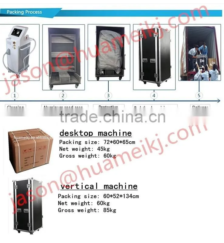 hot sales 808nm diode laser hair removal machine