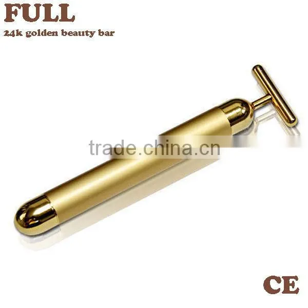high quality Vibration 24k gold beauty bar /energy beauty bar