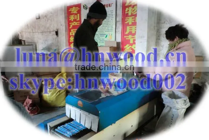 automatic waste paper good quality newspaper pencil making machine