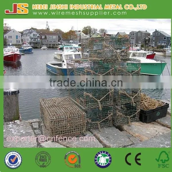 Cheap Green Coated Net Trap for Crabs, Crab Pots