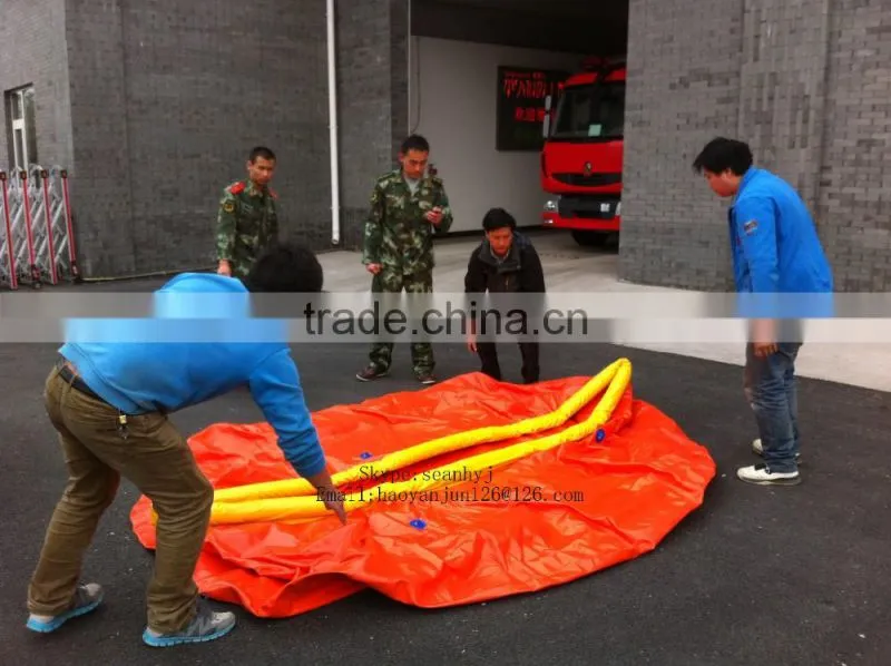 Foldable soft pvc plastic rainwater tanker
