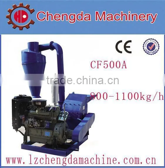 CE approved 55hp diesel hammer mill/cattle feed hammer crusher/hammer mill machine