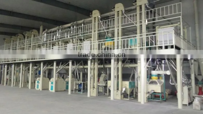 100t/d corn flour mill