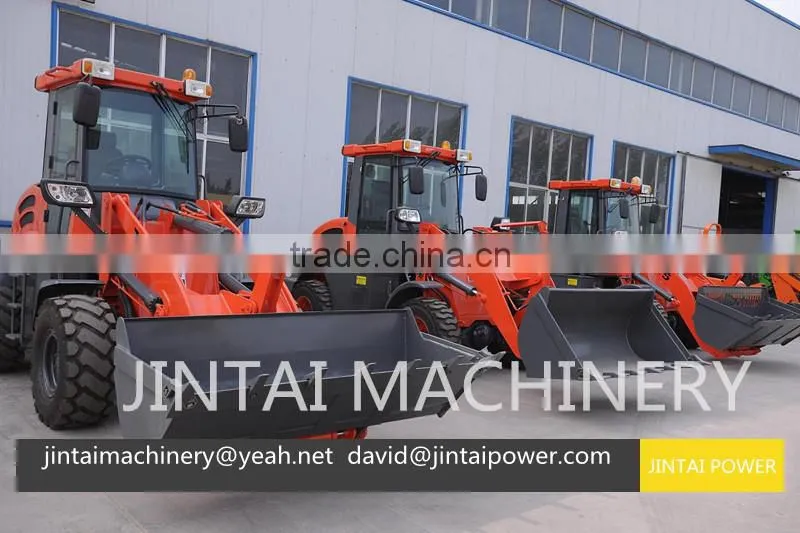 1.0 Ton Mini Compact Wheel Loader For Sale, 0.5cbm,37KW