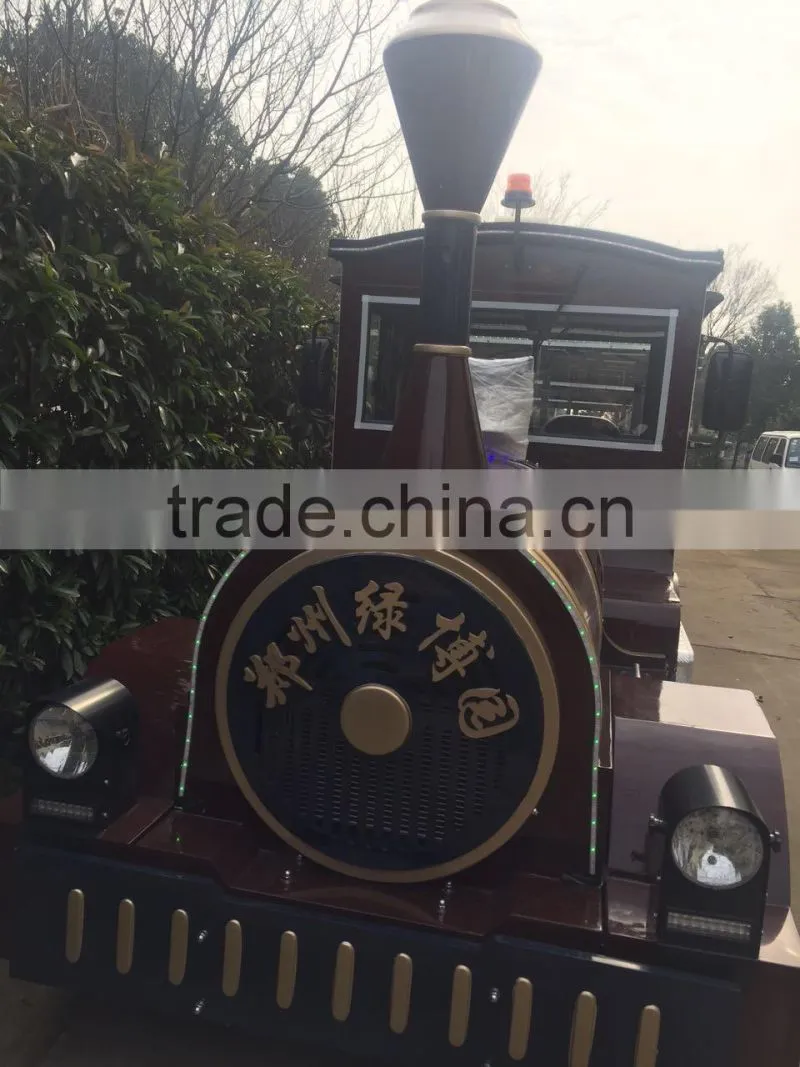 Diesel Power Trackless Tourist Fun Train, Amusement park train,Kids ride train