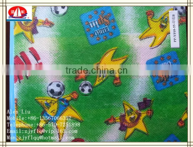The lower price can add back the material PP non-woven fabrics used for Home textile